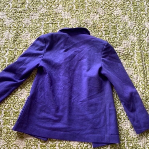 *FINAL PRICE* purple wool miss Pendleton blazer - Picture 4 of 6